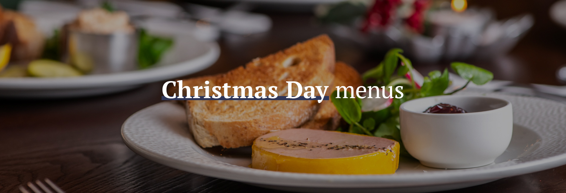 Christmas Day Menu at The Crown and Anchor Chiswick