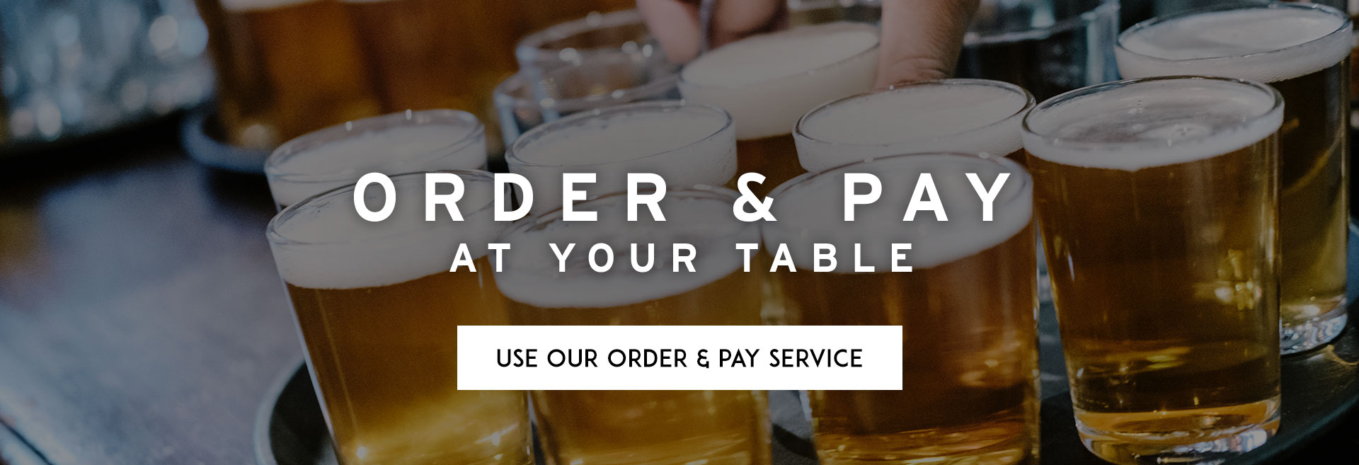 Order at table at The Crown and Anchor hero