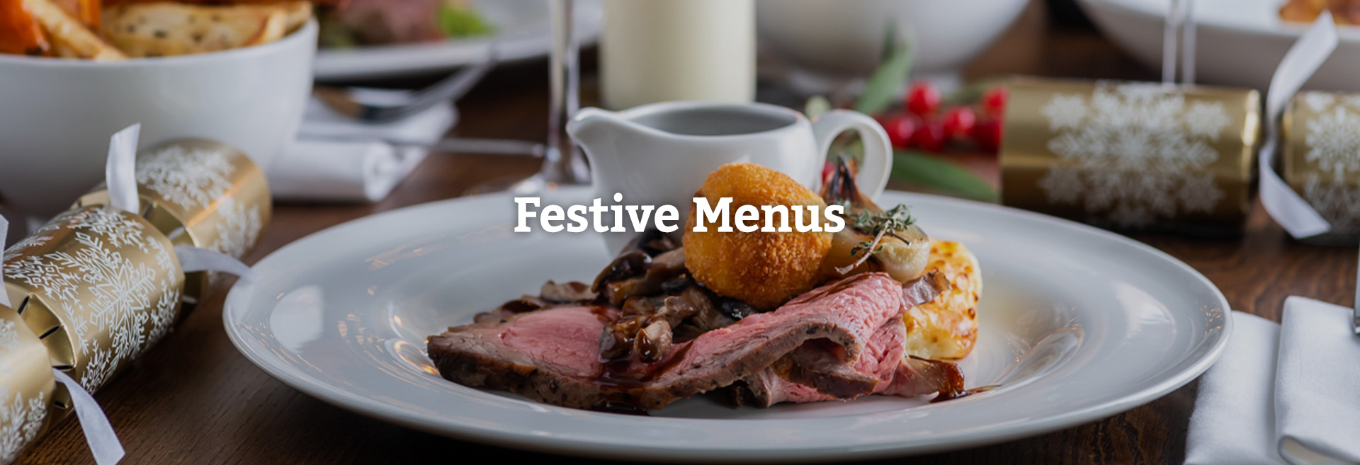 Festive Christmas Menu at The Crown and Anchor 